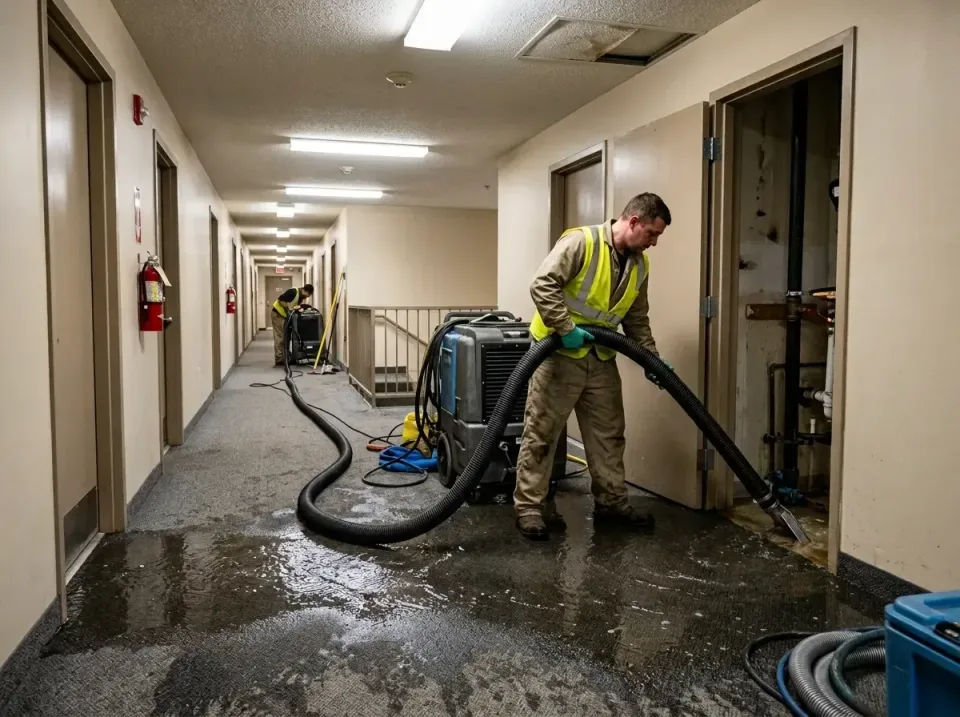 multi-unit-apartment-hallway-f-005 — frequently asked questions, Emergency Burst Pipe Water Extraction & Removal in Paden Ci…